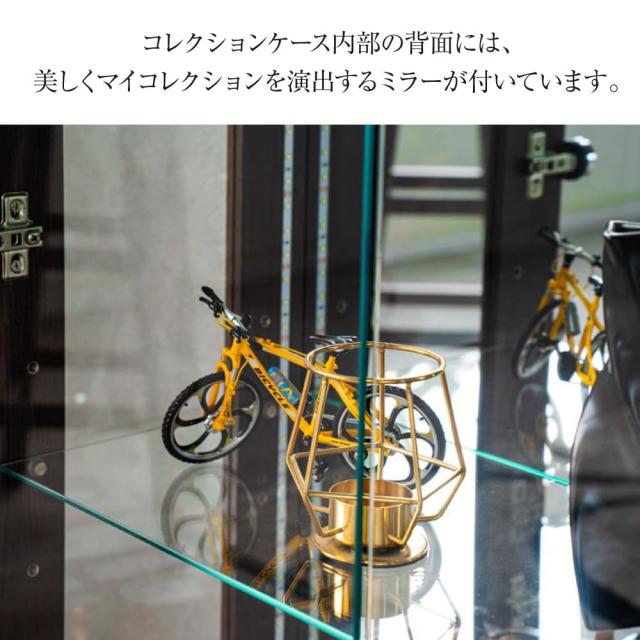 コレクションケース コレクションボード LED ライト付き 鍵付き 薄型